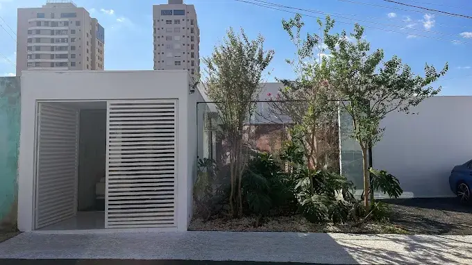 Fachada da clínica